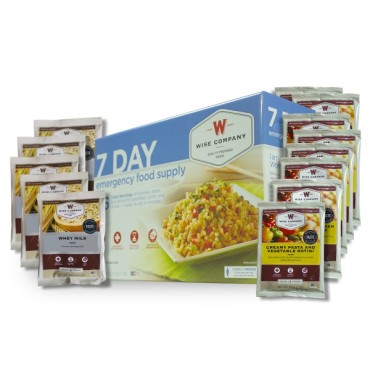 7 Day Wise Emergency Survival Freeze Dried Food Supply for 1 Person