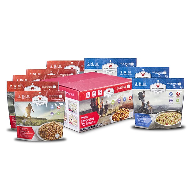 Freeze Dried Camping & Backpacking Food Favorites from Wise Company