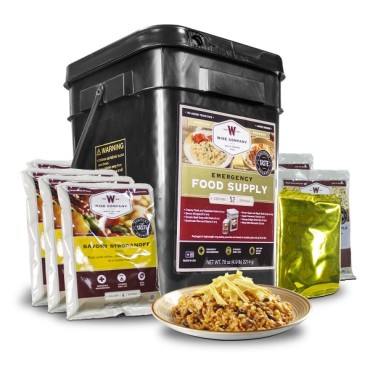 1 Week of Wise Freeze Dried Emergency Food and Drink Storage for 1 Person – 52 Servings