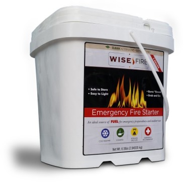 WiseFire 2 Gallon 120 Cup Fuel Source