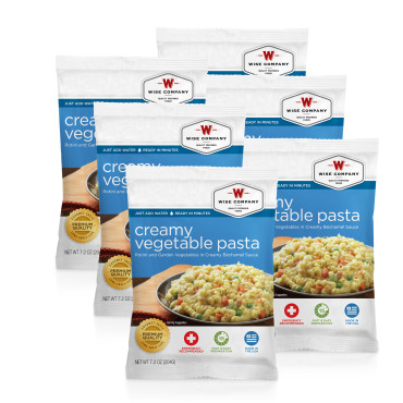 6 Ct Pack  –  Creamy Pasta & Vegetable Rotini (4 srv)