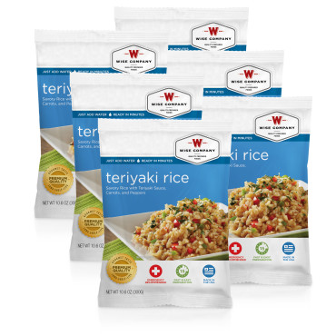 6 Ct Pack  –  Teriyaki & Rice  (4 srv)