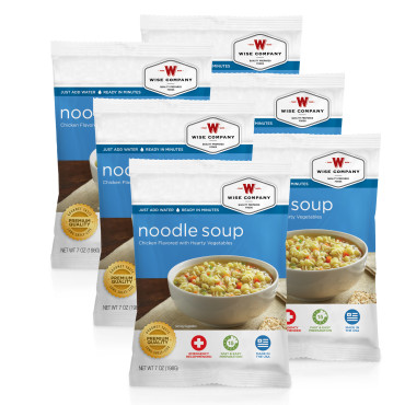 6 Ct Pack  –  Chicken Noodle Soup (4 srv)