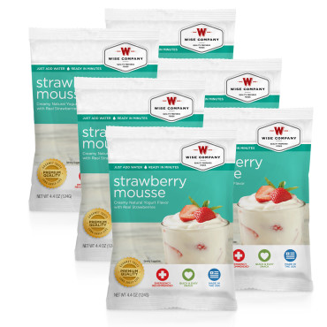 6 Ct Pack  –  Strawberry Mousse  (4 srv)