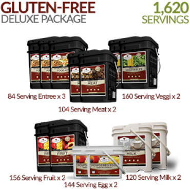 Gluten-free Deluxe Savings Package – 3 Month Supply